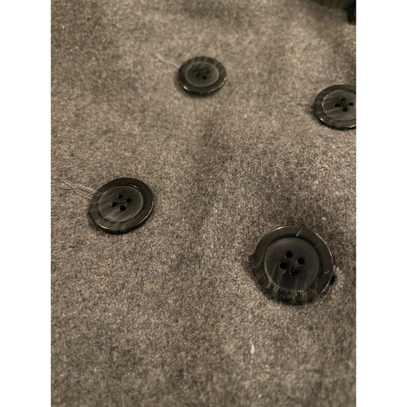 Gap Kids Old Navy Wool Peacoat Winter Coat Button Front S Small 6/7 - Picture 3 of 8